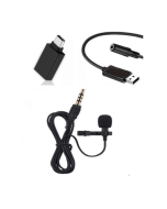 Lavalier Lapel Microphone / 3.5mm / USB-A / USB-C