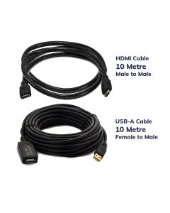 Webcam Conference Room / PC / Laptop / TV - 10m Cable Kit